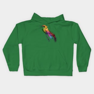 Coppery Headed Humming Bird Kids Hoodie